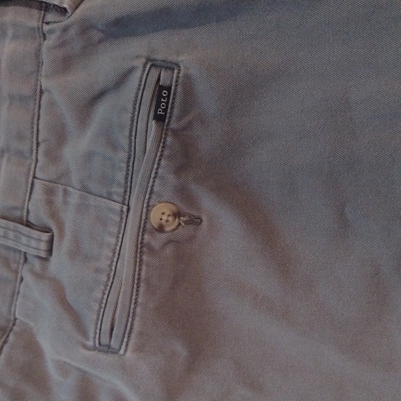 Polo men's grey khakis - Picture 2 of 3